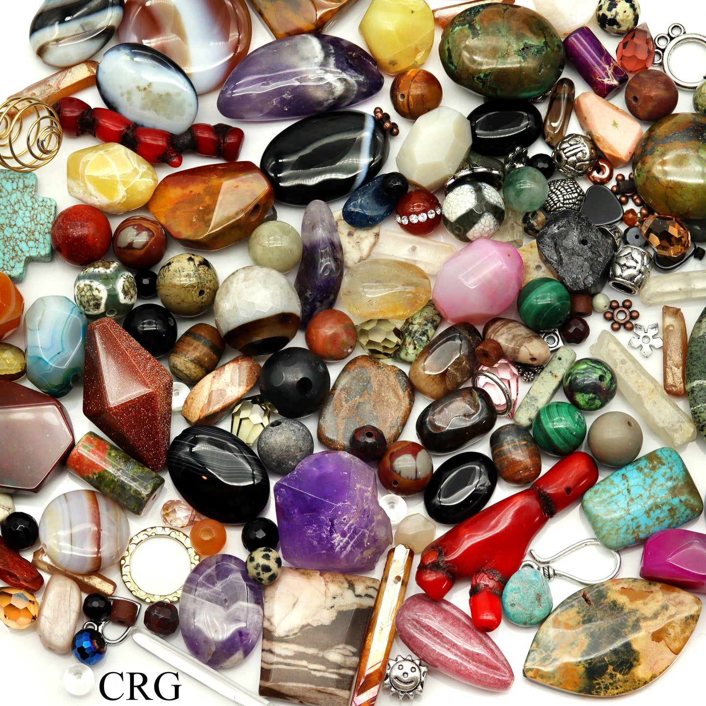 Crystal River Gems LLC - 5oz Lot - Lucky Bead Scoop of Treasures!!