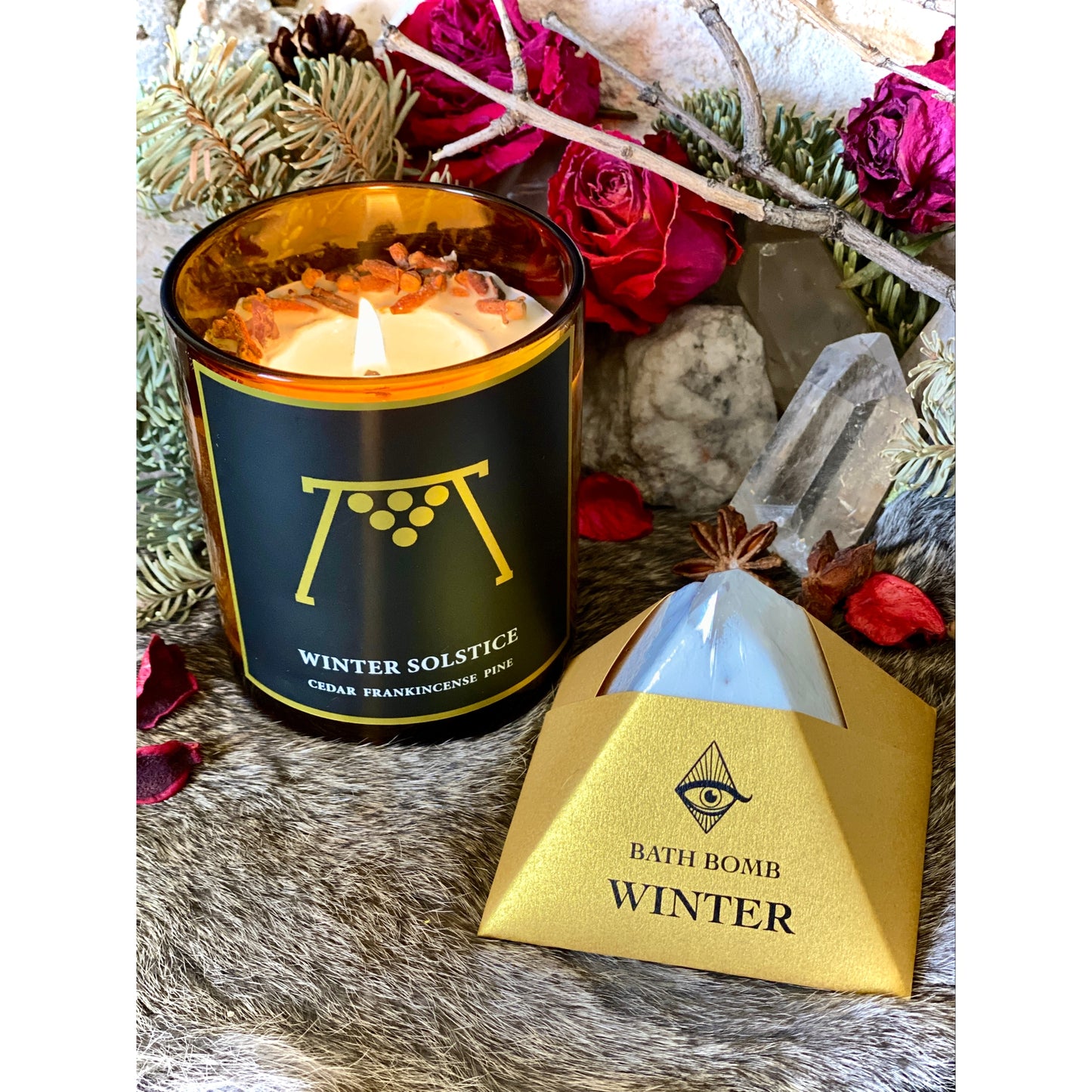 Winter/Yule Candle