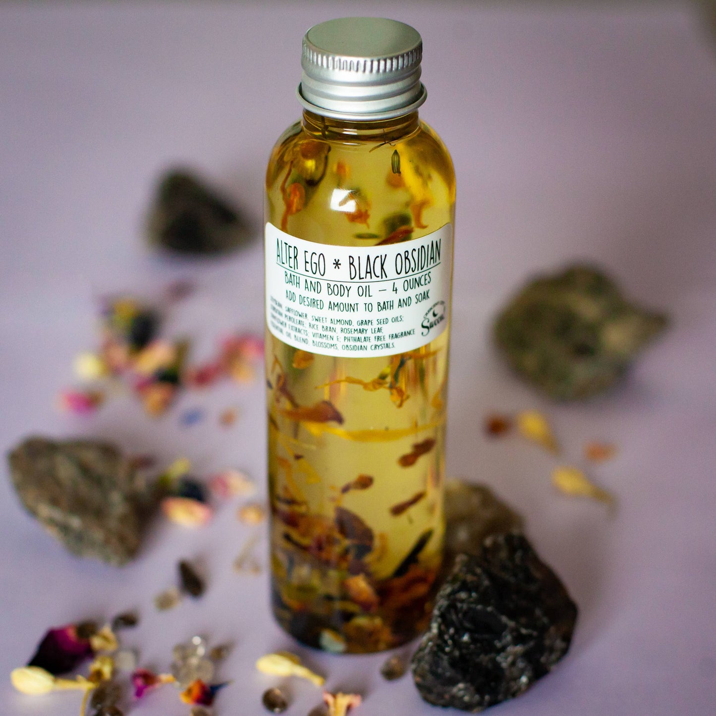 Obsidian Crystal Alter Ego Bath and Body Oil