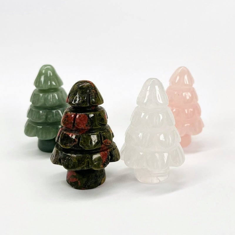 Gemstone Christmas Tree - Craved Stone