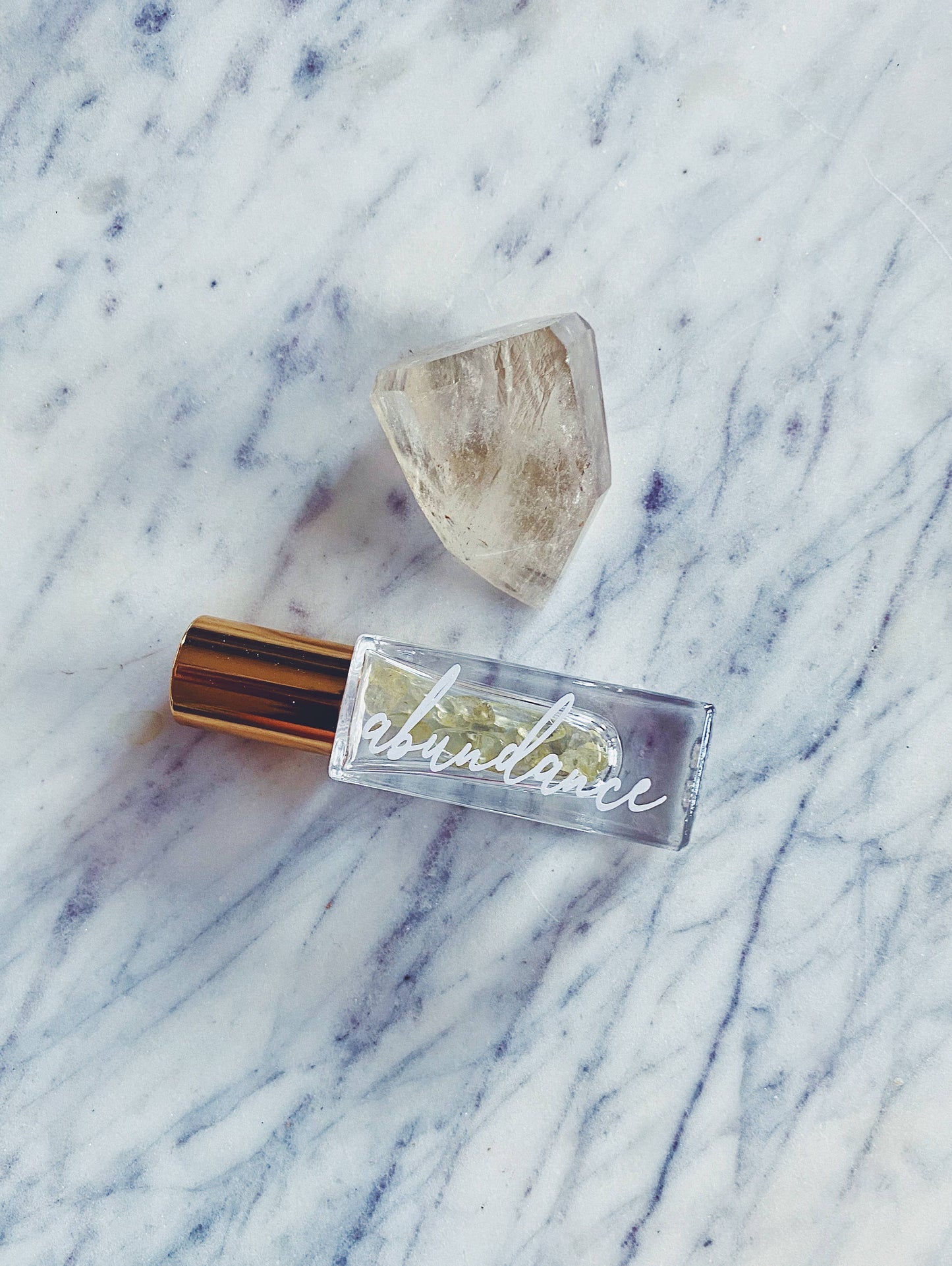 Abundance - Crystal Essential Oil Rollers